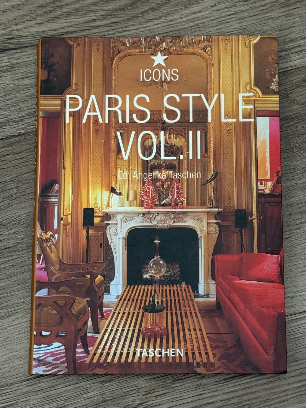 Taschen Icons Paris Style Vol II Coffee Table Book Interior Design